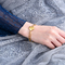 Jóias de marca de luxo de nicho ouro 24k pulseira em forma de coração presente para o dia dos namorados