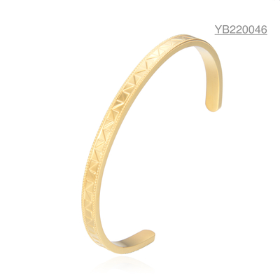 Pulseira Aniversário Ouro 18k Aço Inoxidável Luz Luxo Mobius Bracelete