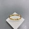 Abelha meu bracelete de aço inoxidável do fecho da pulseira dos cristais de rocha do ouro de Honey Series 18k