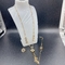 2024 Novos conjuntos de jóias de aço inoxidável à moda e à prova d'água, ouro 18K, presente de luxo, por atacado