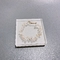 Corrente de mão de marca de luxo vintage pequena pulseira de pérolas falsas pulseira de aço inoxidável