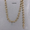 Conjunto de joias com corrente de aço inoxidável ouro marca de luxo para indústria pesada